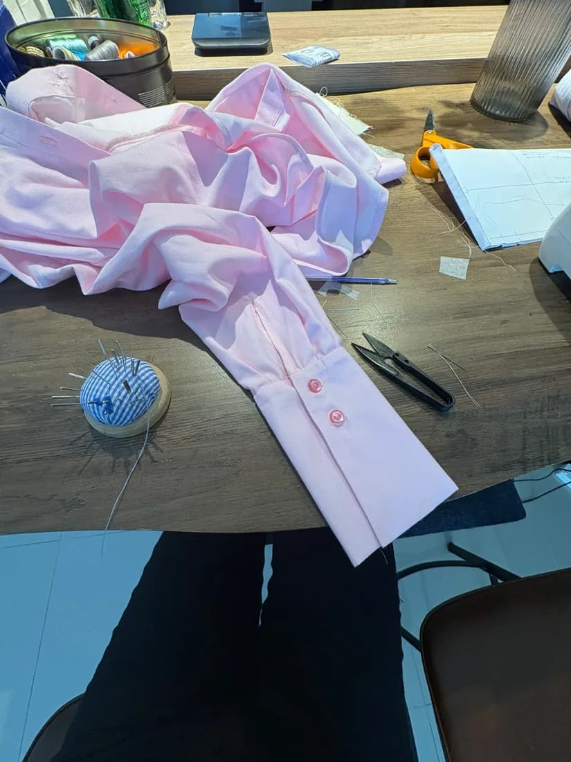 Pieces starting to look like a shirt