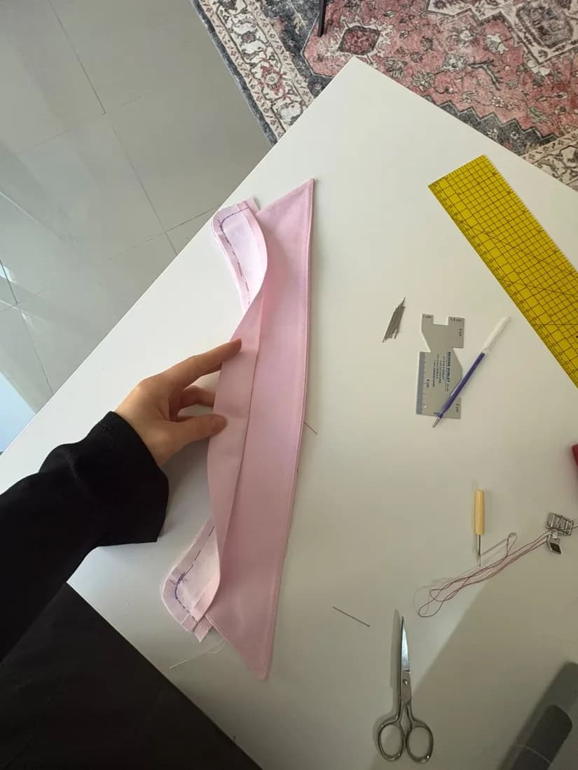 Setting the front edge